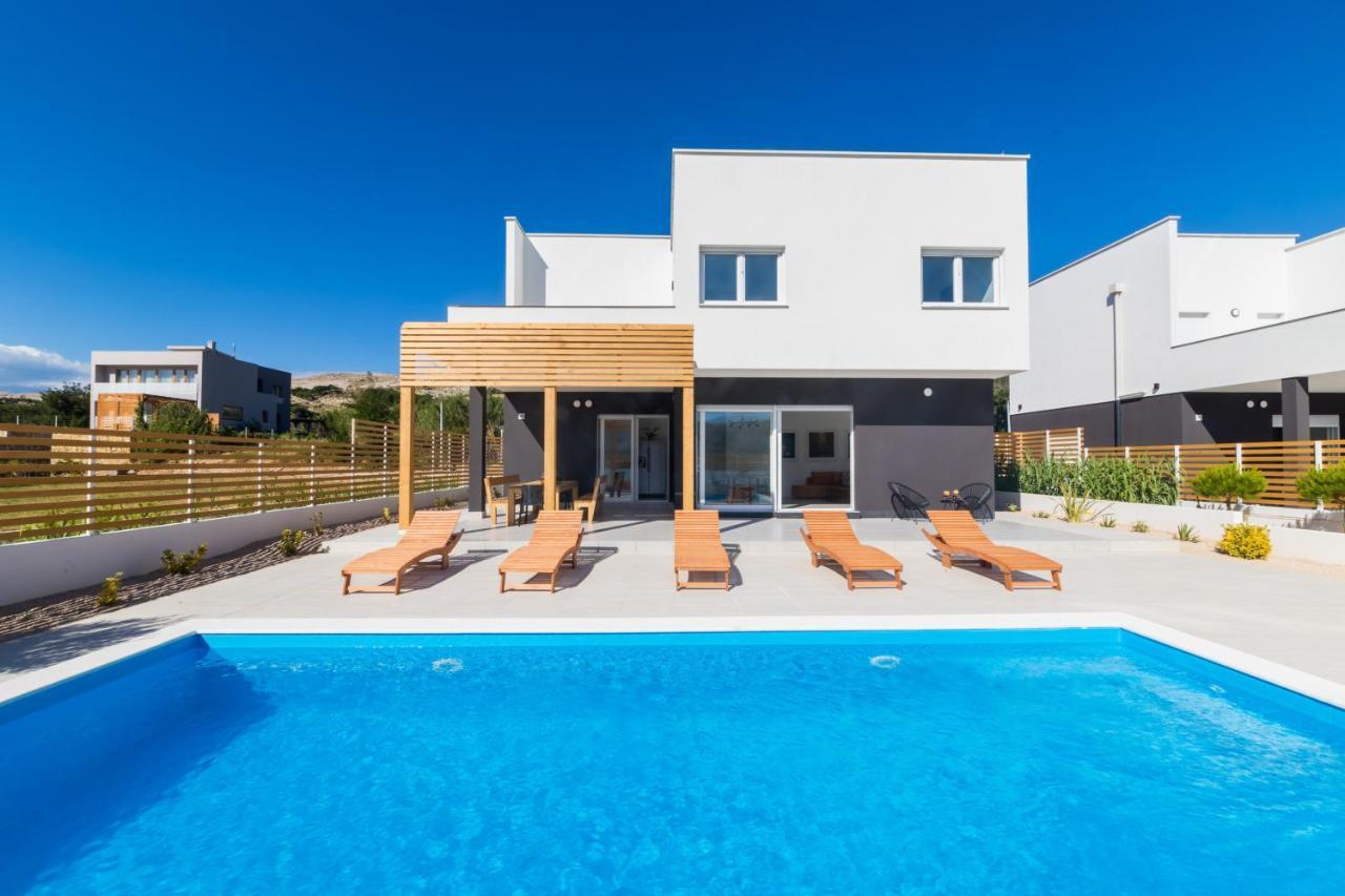Villa Belveder Pag Town Exterior foto